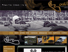 Tablet Screenshot of palmermotorsportspark.com